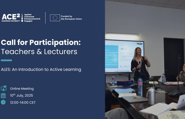 Kurs „An Introduction to Active Learning” w ramach programu ALES