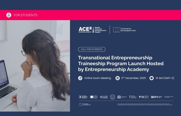 Transnational Entrepreneurship Traineeship Program