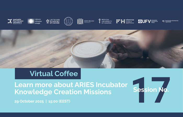 Virtual Coffee - ARIES Incubator Knowledge Creation Missions #2 – Collaborate for Climate. Design for Impact “Energy & Climate Resilience”